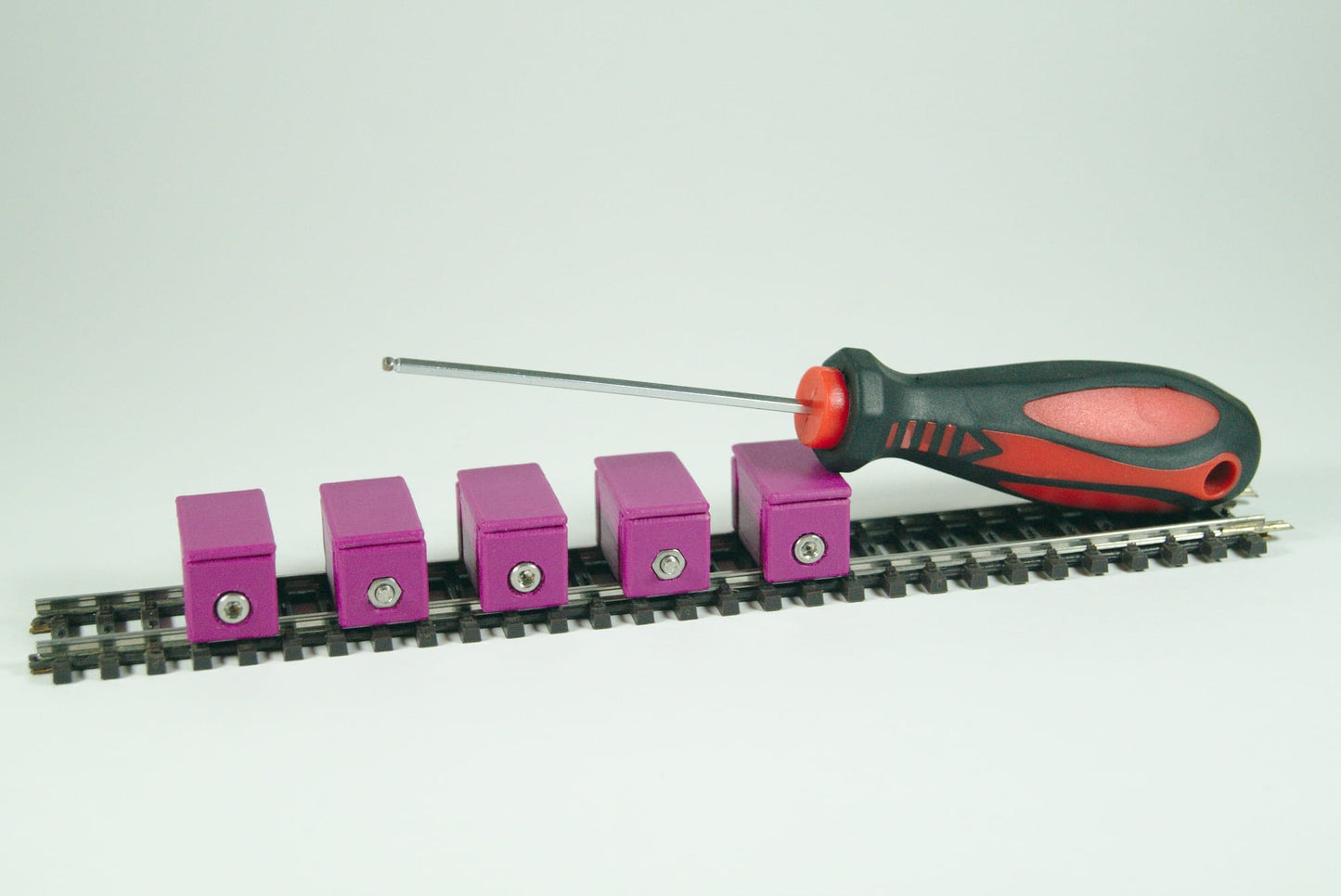5 H0 Flexgleisspanner + Gratis Schraubendreher