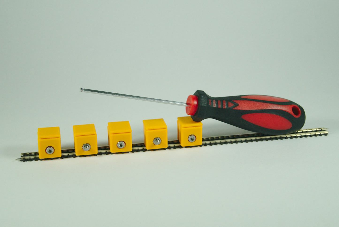 5 H0e / N Flexgleisspanner + Gratis Schraubendreher